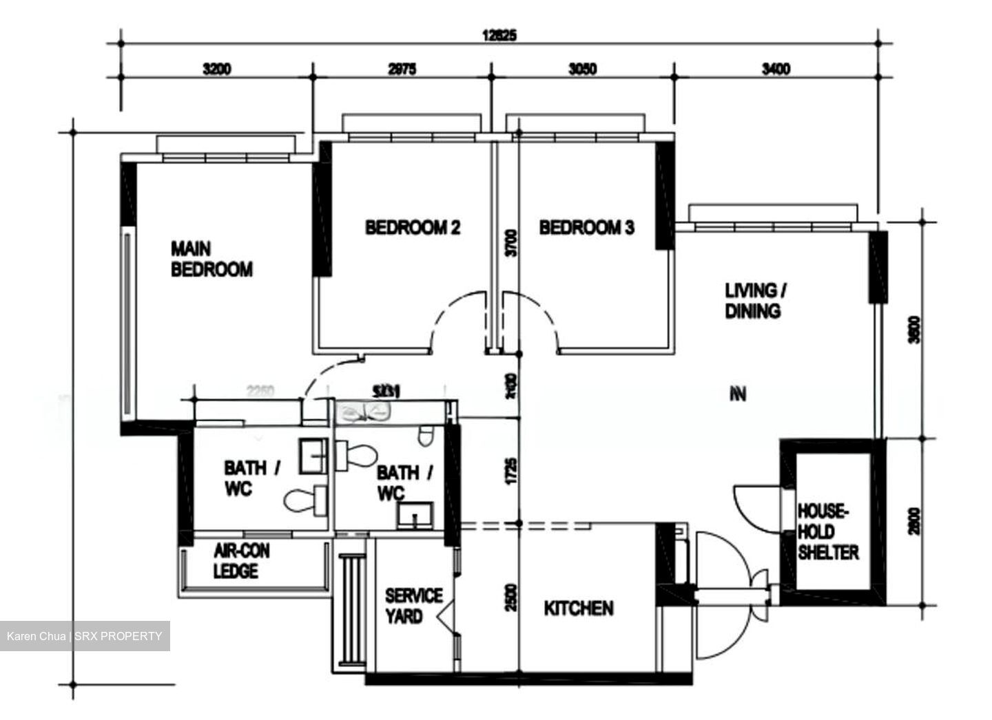 Blk 153C Bedok South Horizon (Bedok), HDB 4 Rooms #597645291